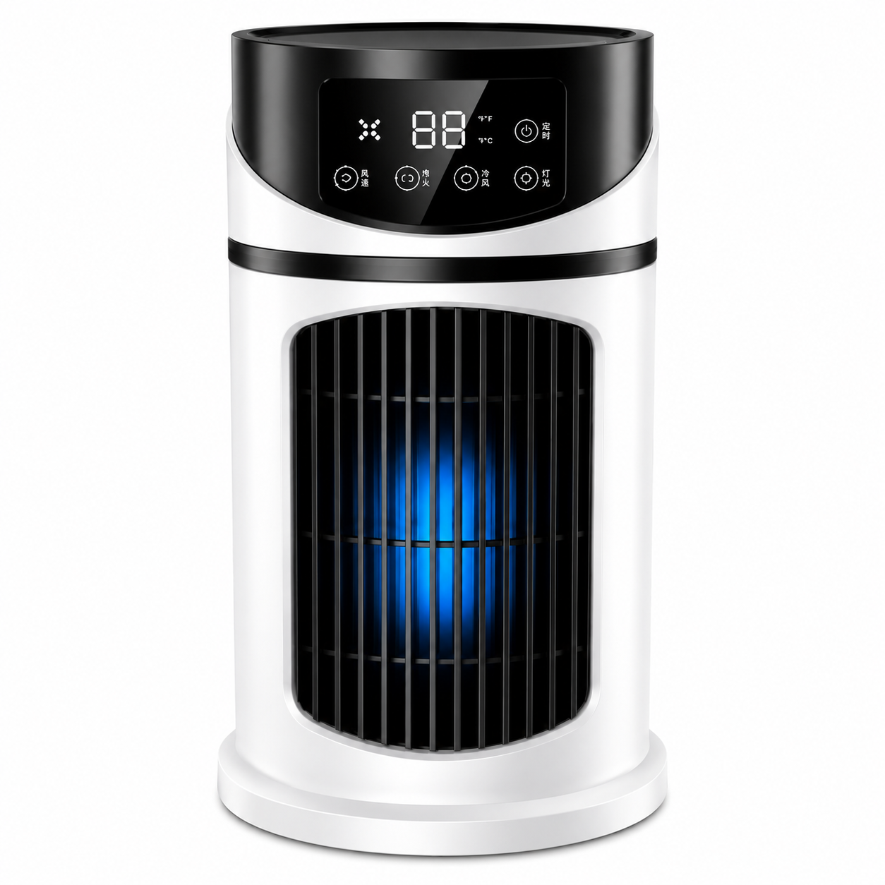 AIRO Portable Air Cooler Fan with Mist Humidifier, USB Tower Cooling Fan for Bedroom, Desk & Office, 9 Speed Quiet Fan