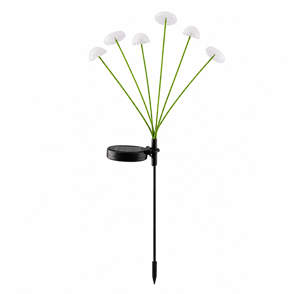 AIRO Solar Mushroom Garden Lights, Outdoor LED Solar Jellyfish Pathway Lights for Lawn, Patio, Yard, Flower Bed & Garden Decor