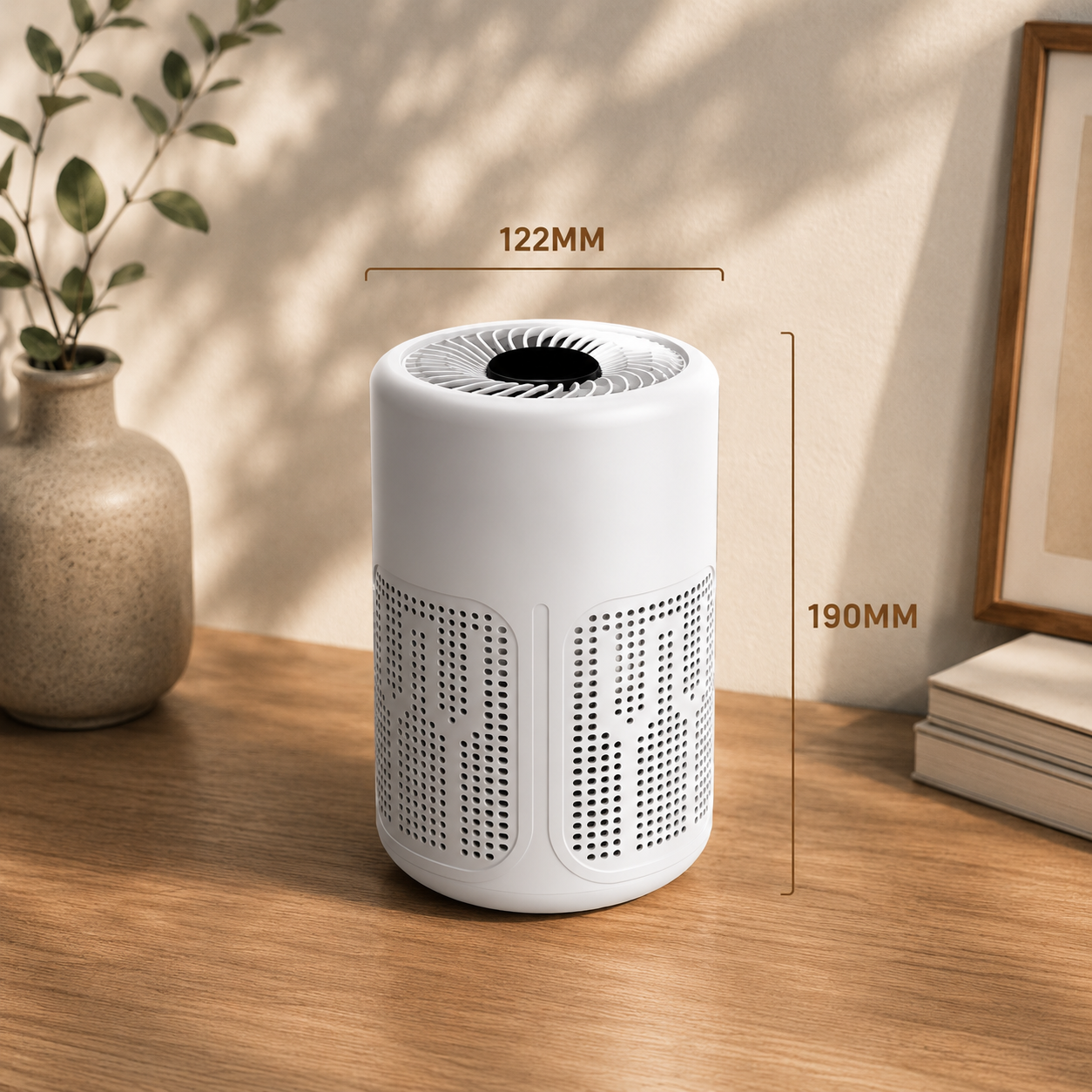 AIRO Small HEPA Desktop Air Purifier
