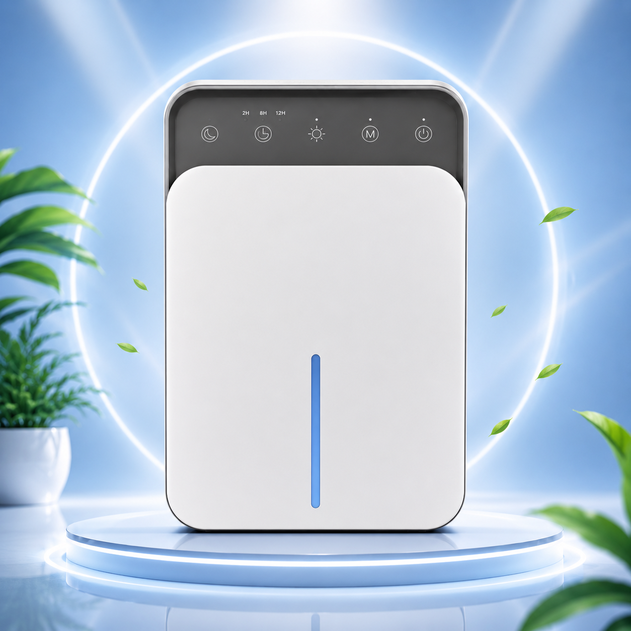 AIRO mini electric dehumidifier for bedroom bathroom and wardrobe
1500ml compact dehumidifier for damp condensation and moisture removal