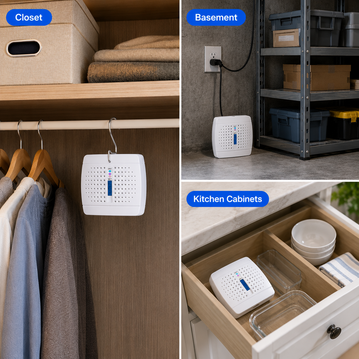 AIRO Rechargeable Wardrobe Dehumidifier